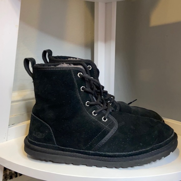 UGG BOOTS MARLEY BLACK - Picture 1 of 3